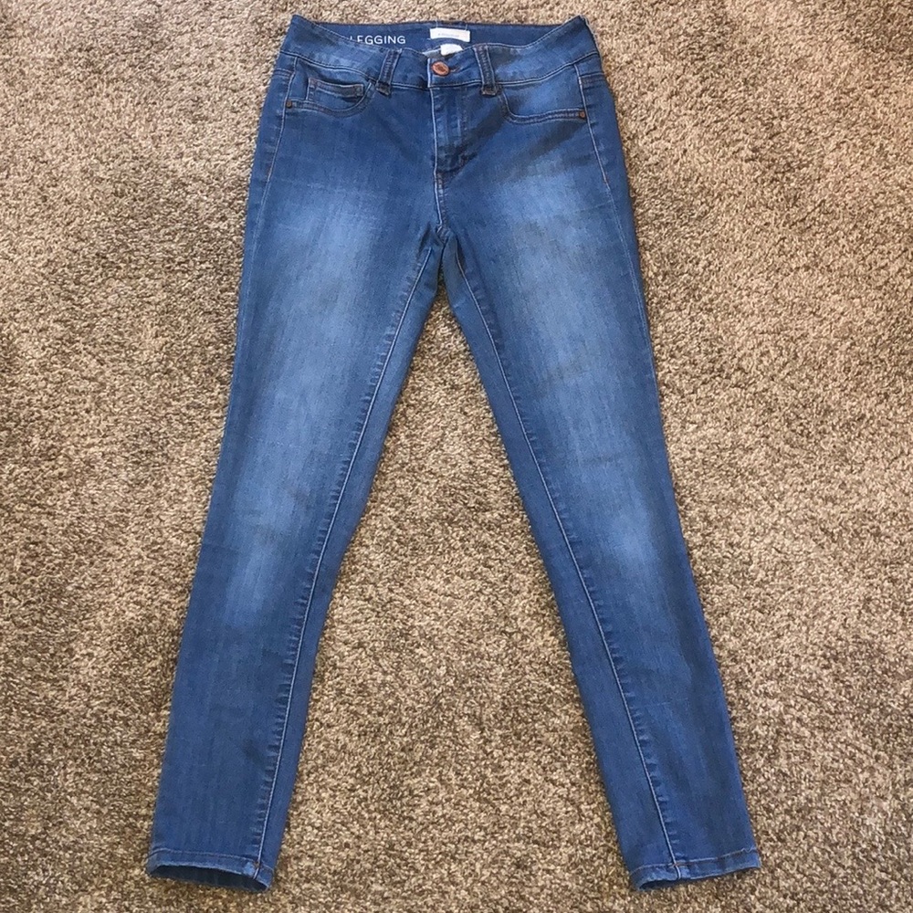 Blue Asphalt Perfect Ankle Jeggings